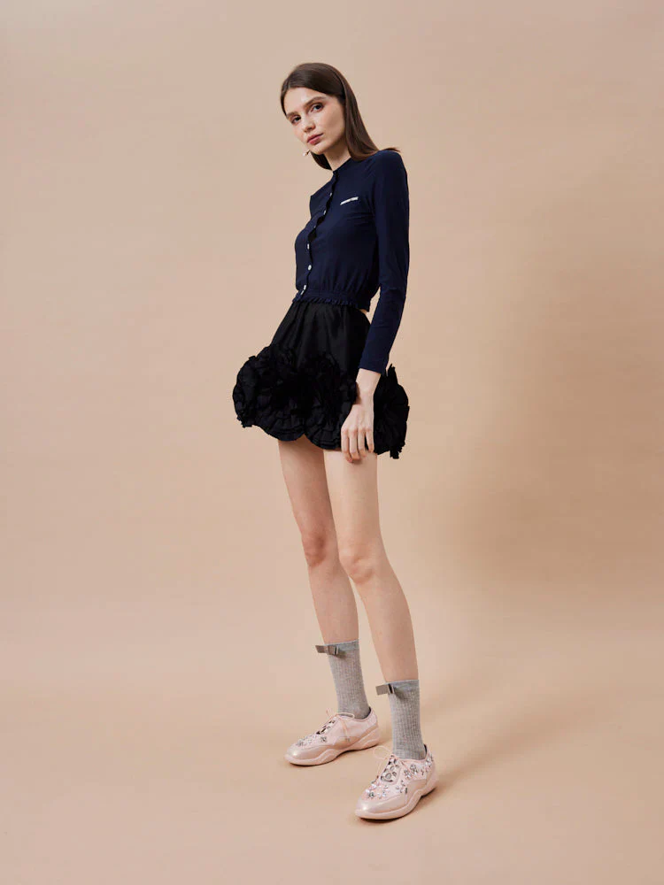 Isabeli Crystal-Embellished Lace-Up Sneakers - Image 5