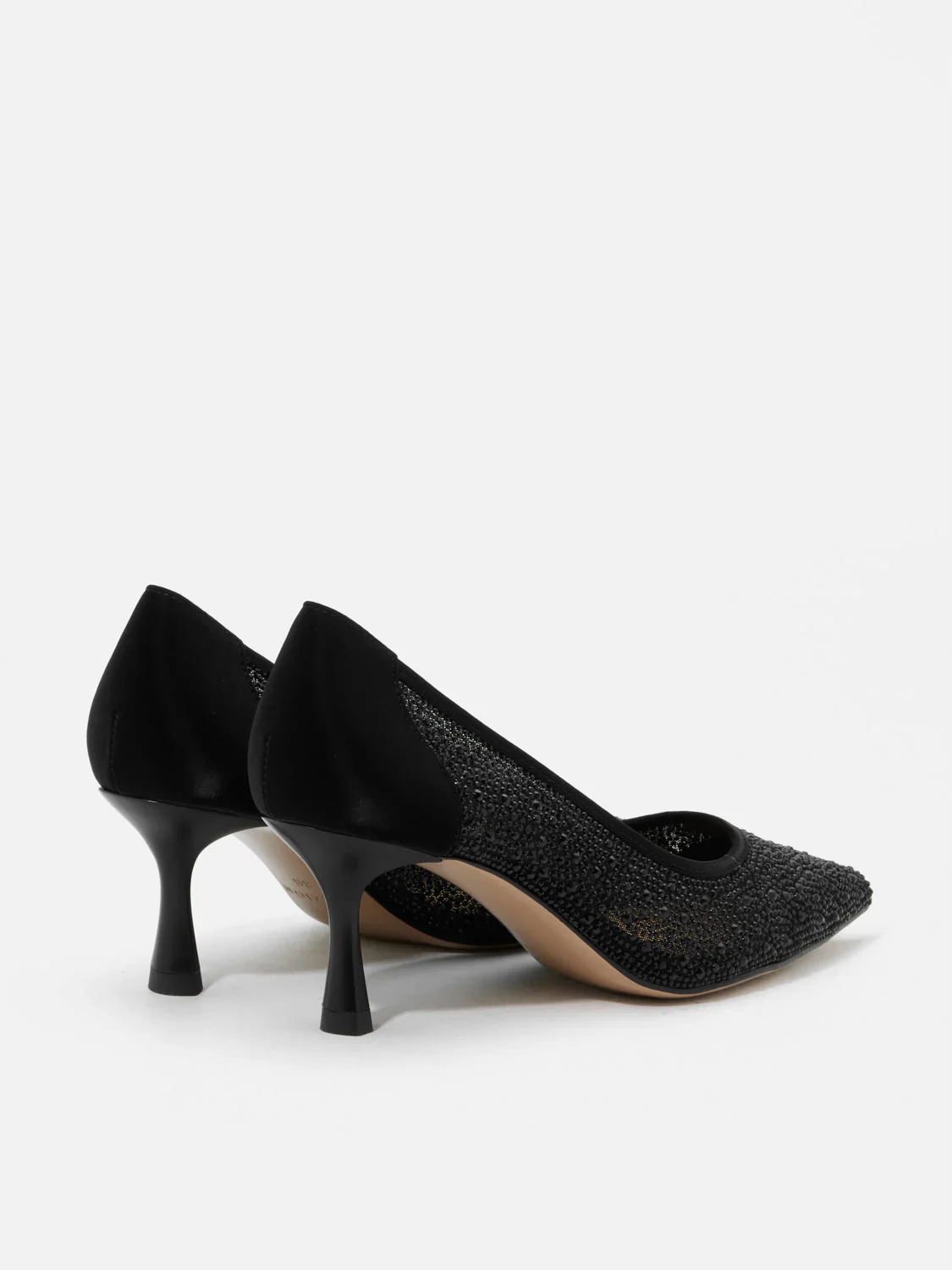 Agatha Crystal Embellished Pointed Toe Heels - Image 12