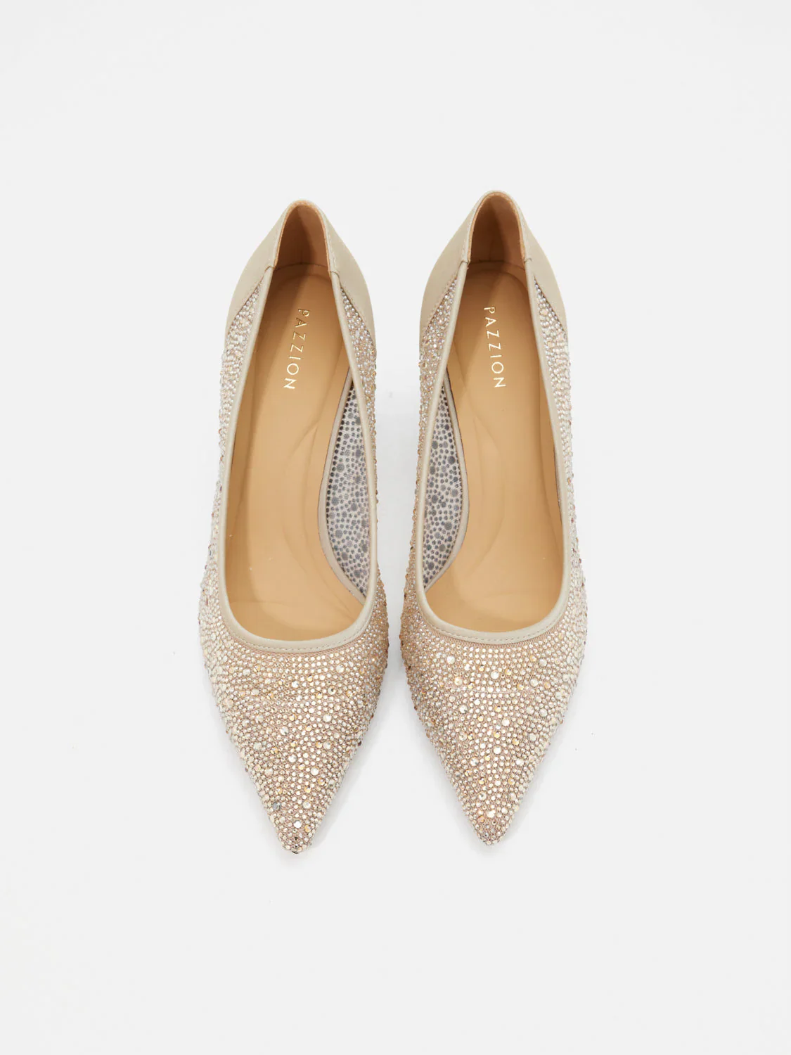 Agatha Crystal Embellished Pointed Toe Heels - Image 5