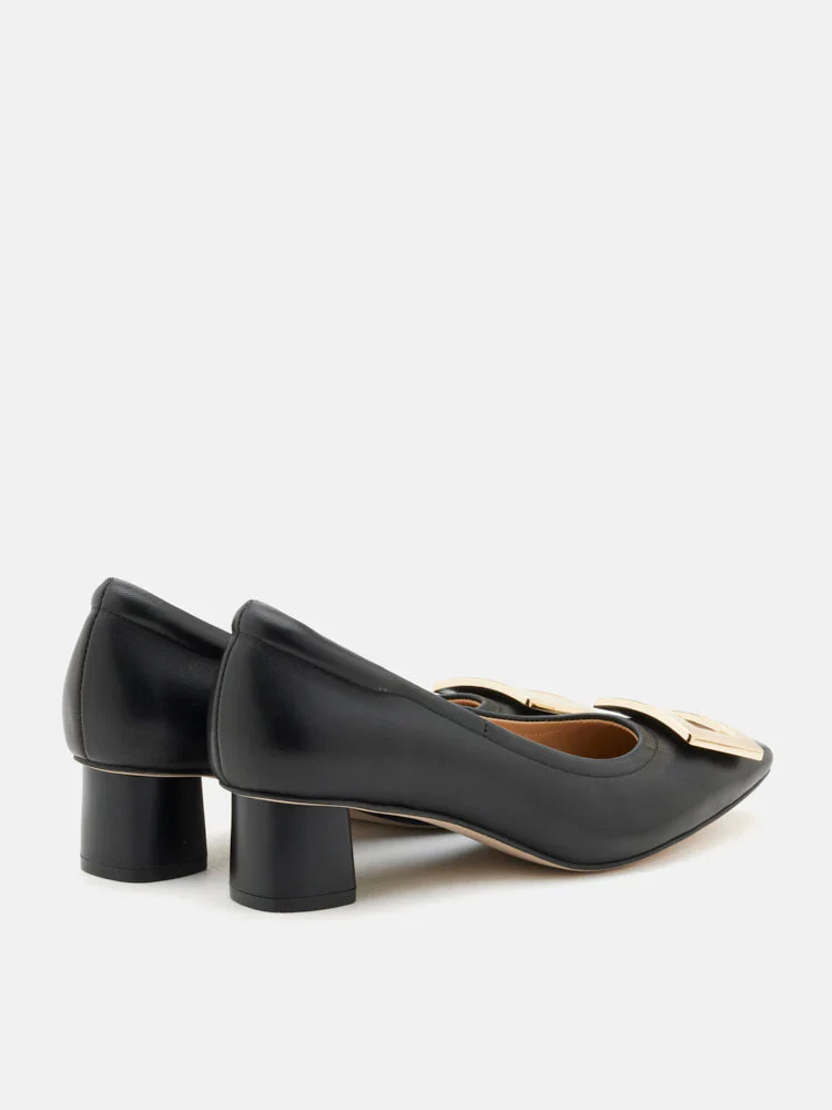 Azalea Buckle Low Block Heels - Image 14