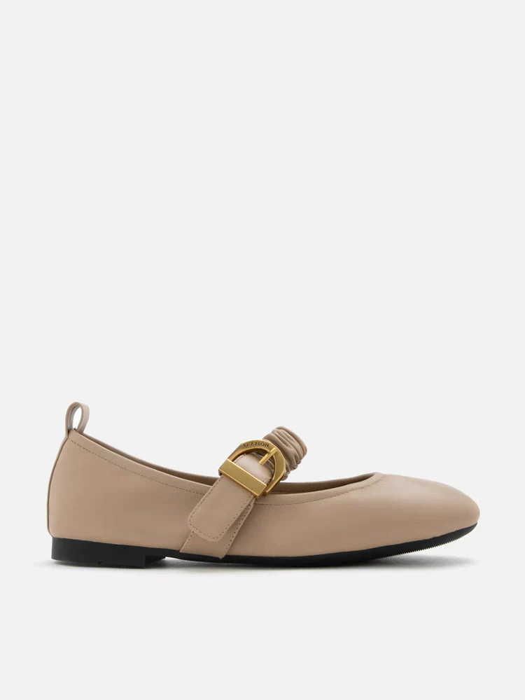 Judith Ruched Strap Maryjanes - Image 4