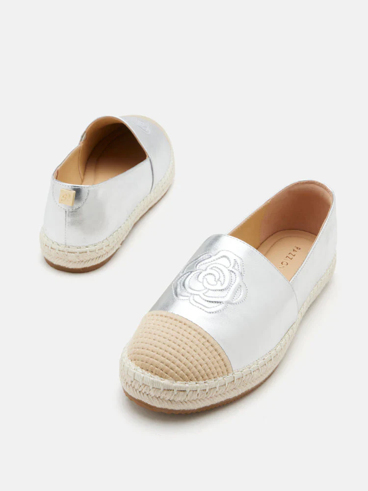 Brea Embossed Espadrille Flats - Image 11