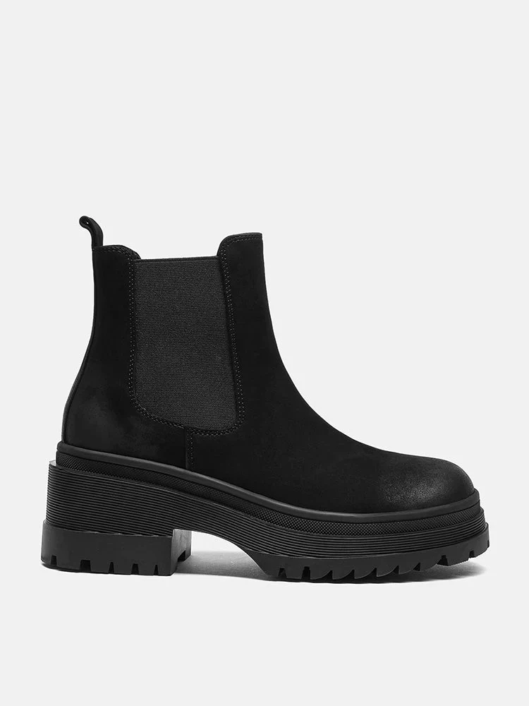 Petra Leather Ankle Boots - Image 10