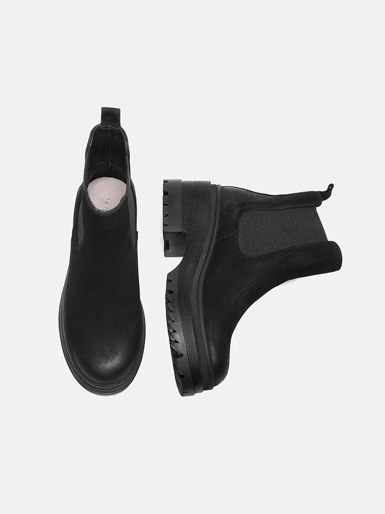 Petra Leather Ankle Boots - Image 13