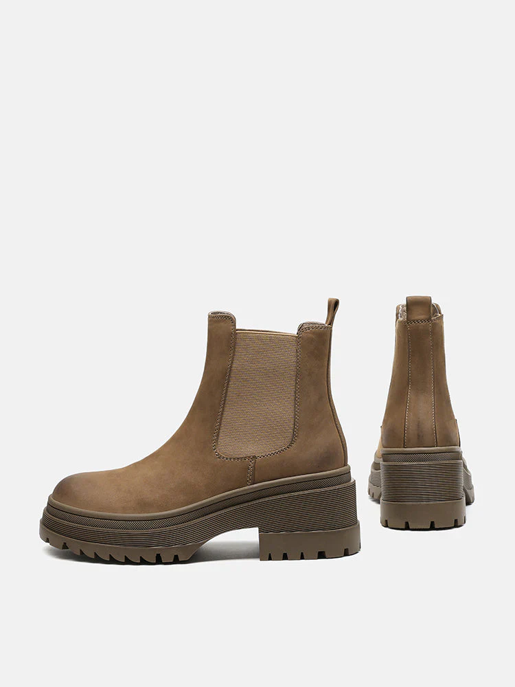 Petra Leather Ankle Boots - Image 6