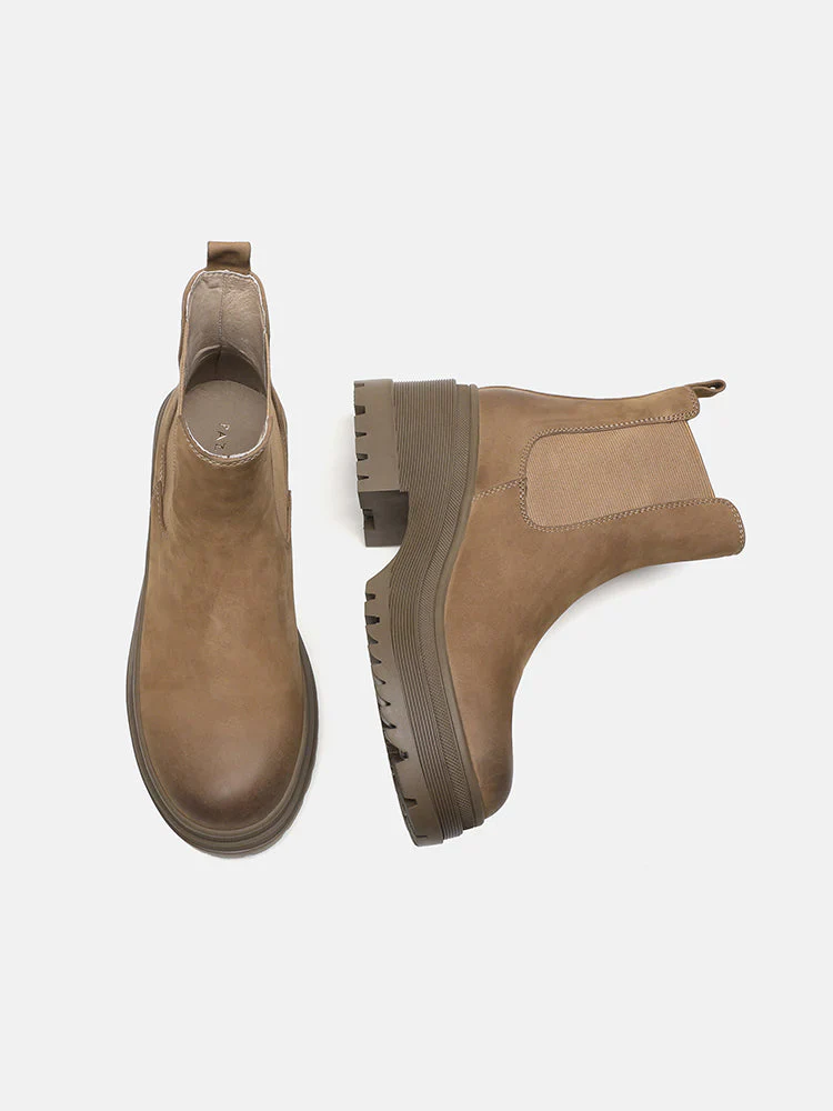 Petra Leather Ankle Boots - Image 7
