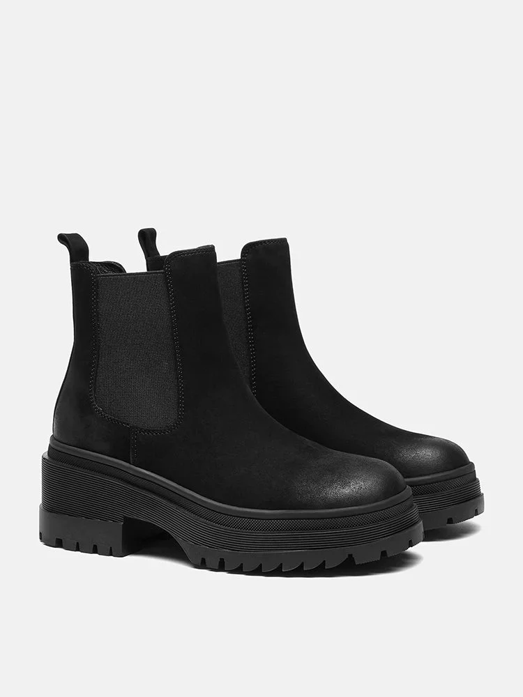 Petra Leather Ankle Boots - Image 8