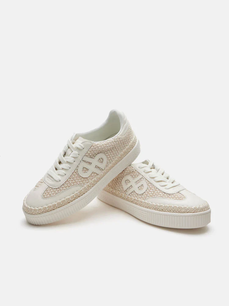 Maris Woven Jute Sneakers - Image 11