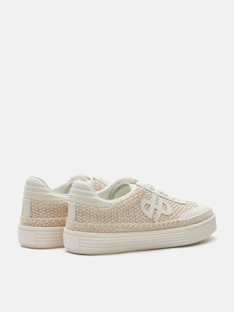 Maris Woven Jute Sneakers - Image 16