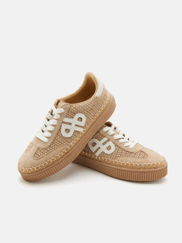 Maris Woven Jute Sneakers - Image 3