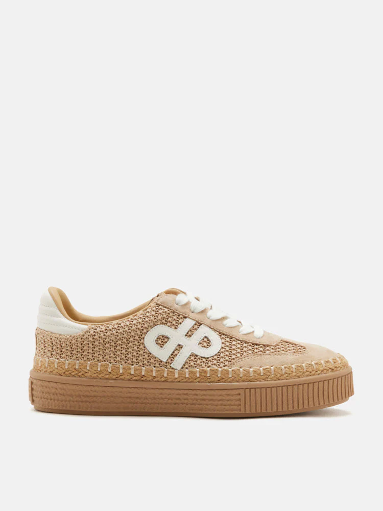 Maris Woven Jute Sneakers - Image 4