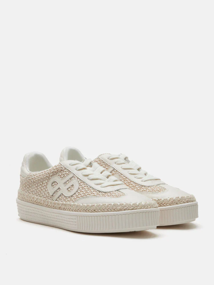 Maris Woven Jute Sneakers - Image 9