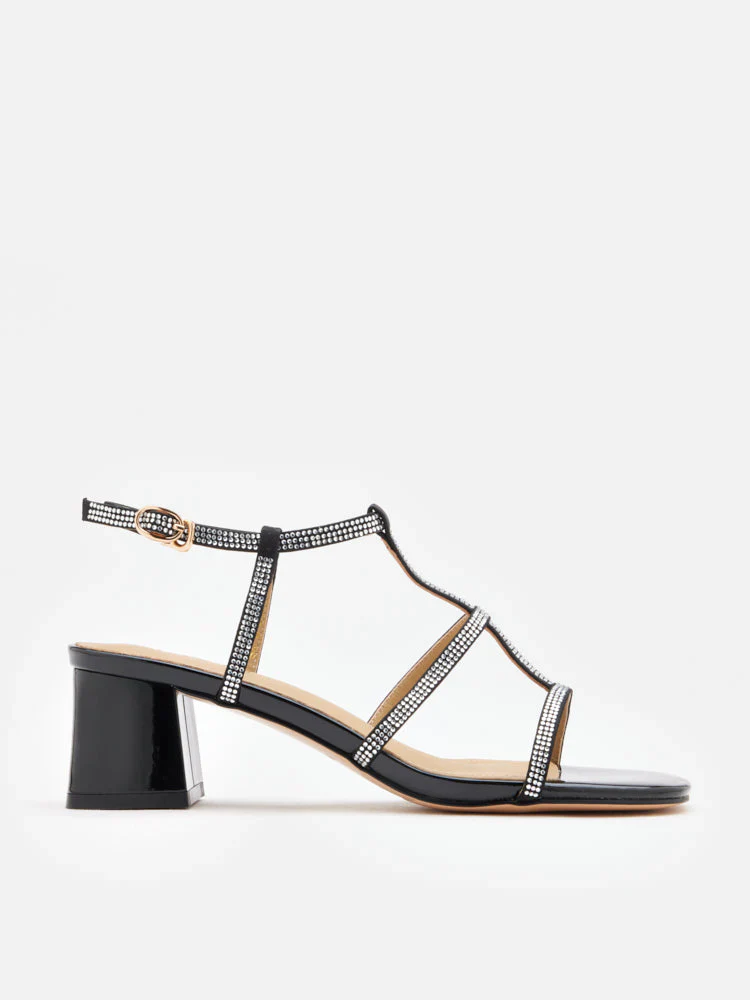 Rumi Crystal Embellished Strappy Sandal Heels - Image 10