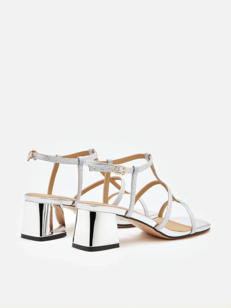 Rumi Crystal Embellished Strappy Sandal Heels - Image 6