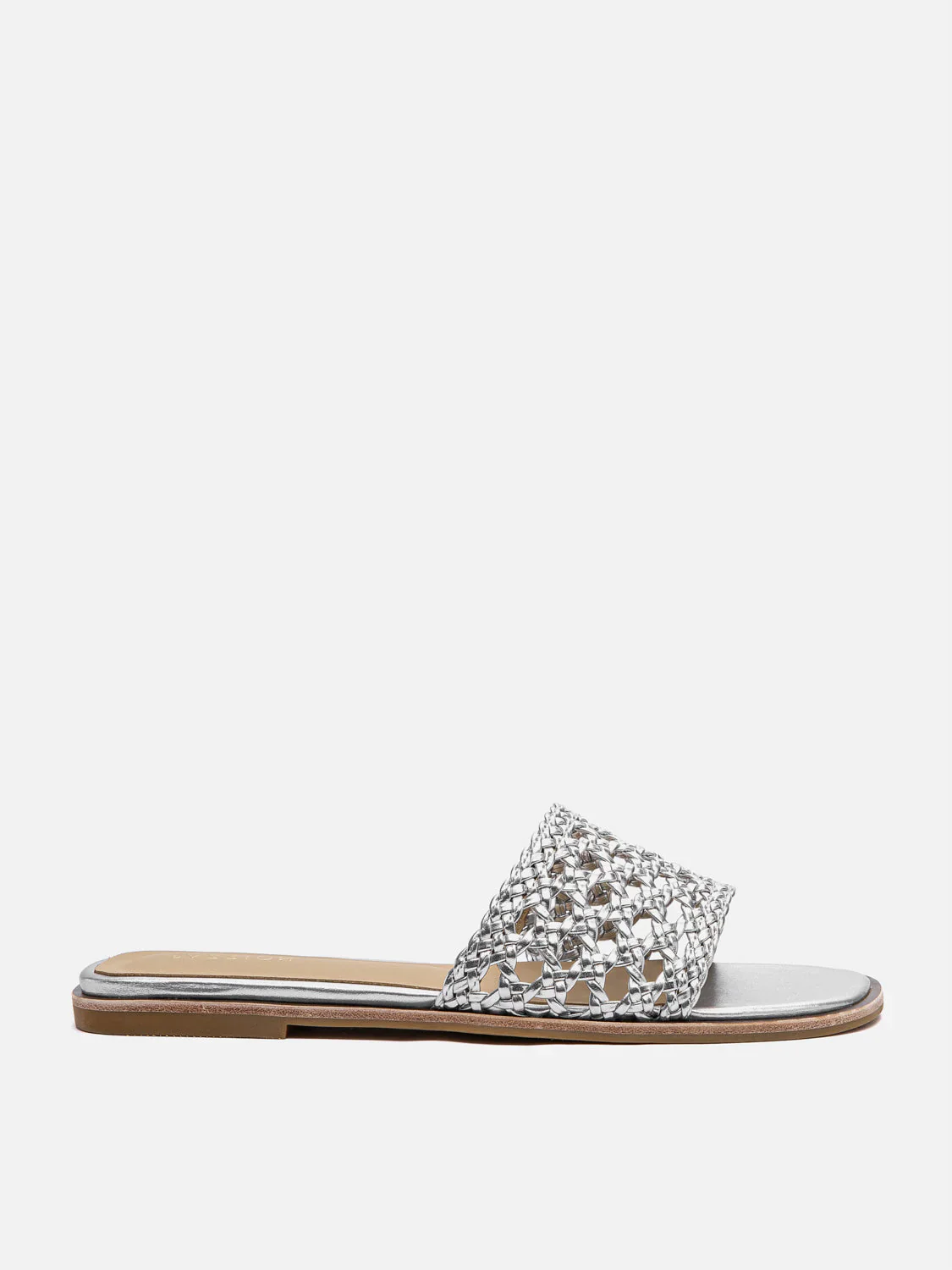 Neralyn Metallic Woven Slides - Image 11