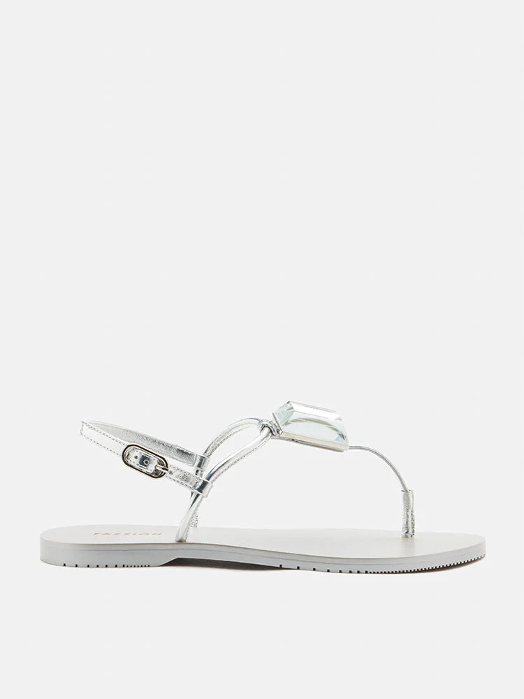 Annabel Diamante T-Bar Sandals - Image 10