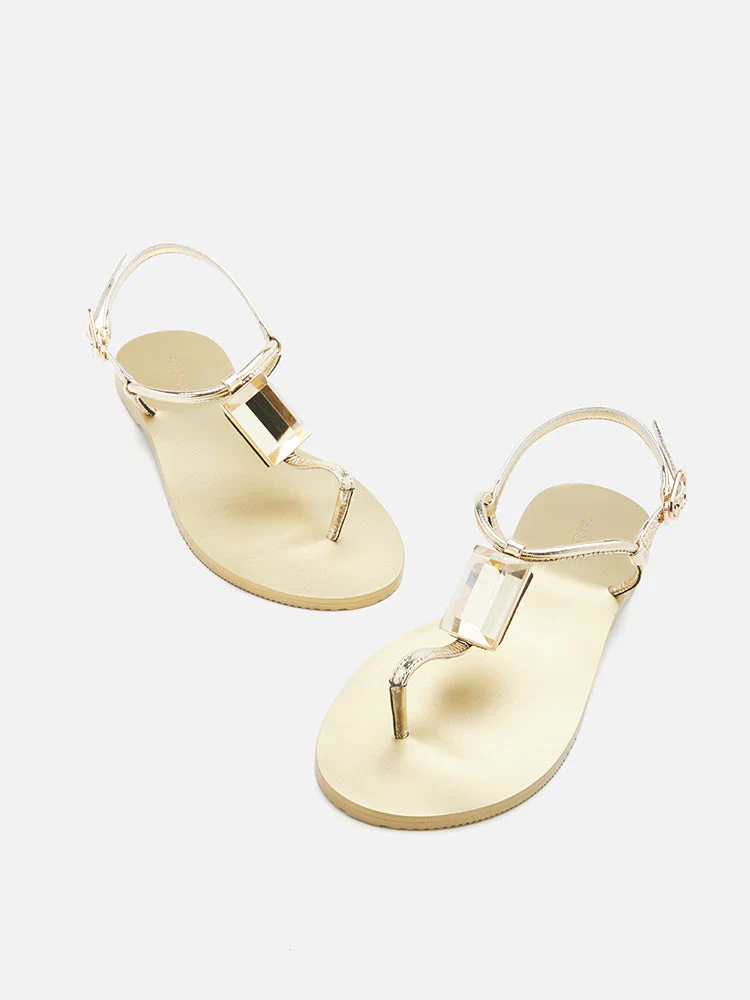 Annabel Diamante T-Bar Sandals - Image 3