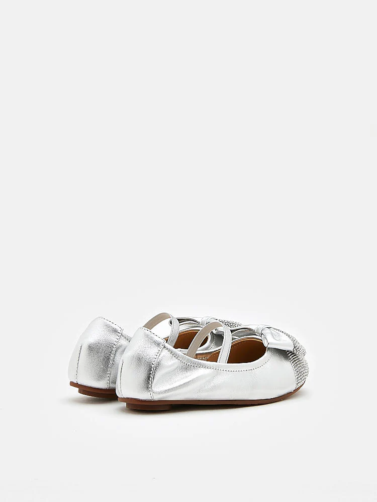 Mini Ayelet Diamante Mary Jane Ballerinas - Image 10