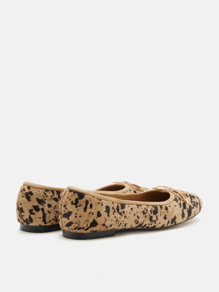 Eliana Pony Hair Bow Ballerinas - Image 13
