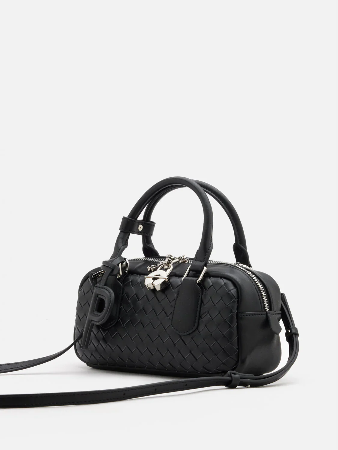 Fiorella Woven Leather Bag - Image 10
