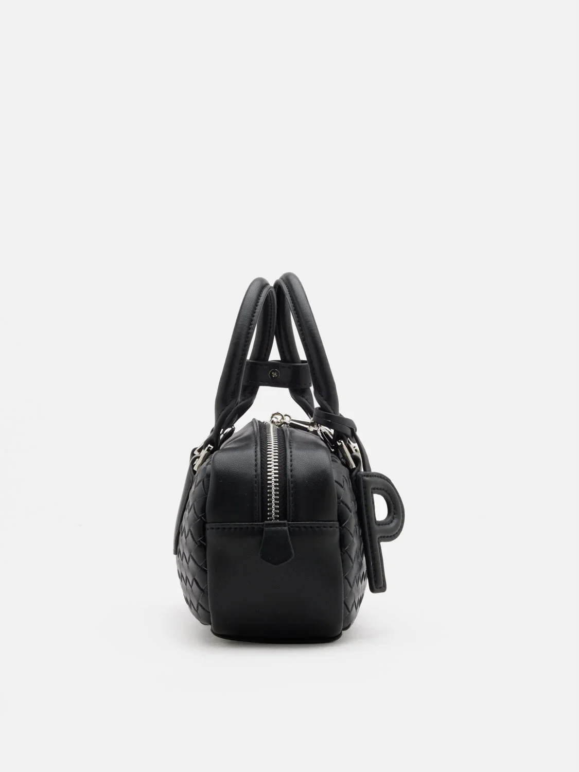 Fiorella Woven Leather Bag - Image 11