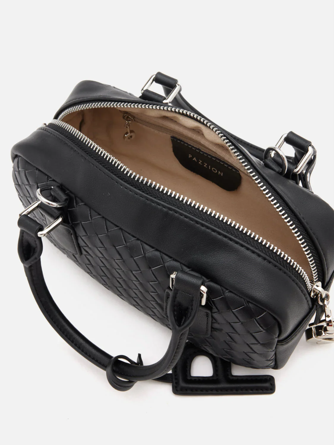 Fiorella Woven Leather Bag - Image 14