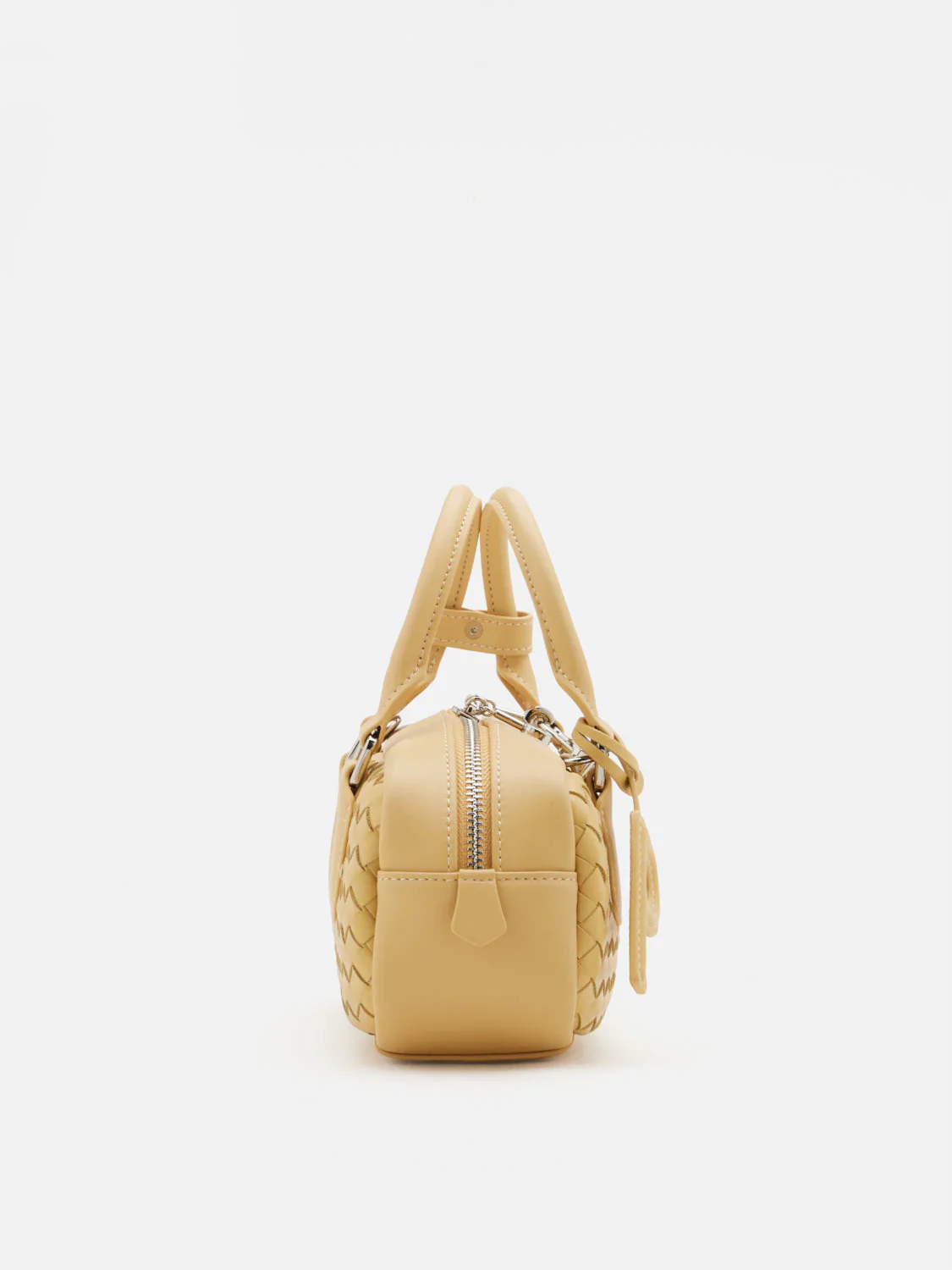 Fiorella Woven Leather Bag - Image 4