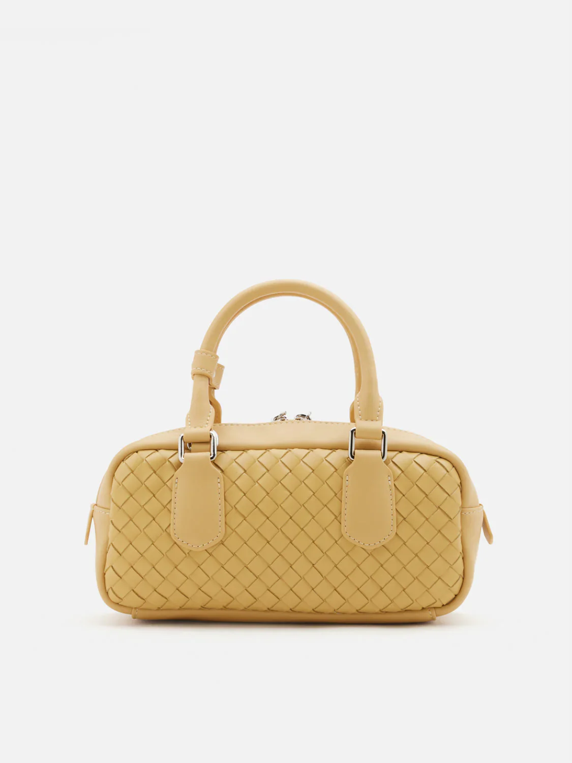 Fiorella Woven Leather Bag - Image 6