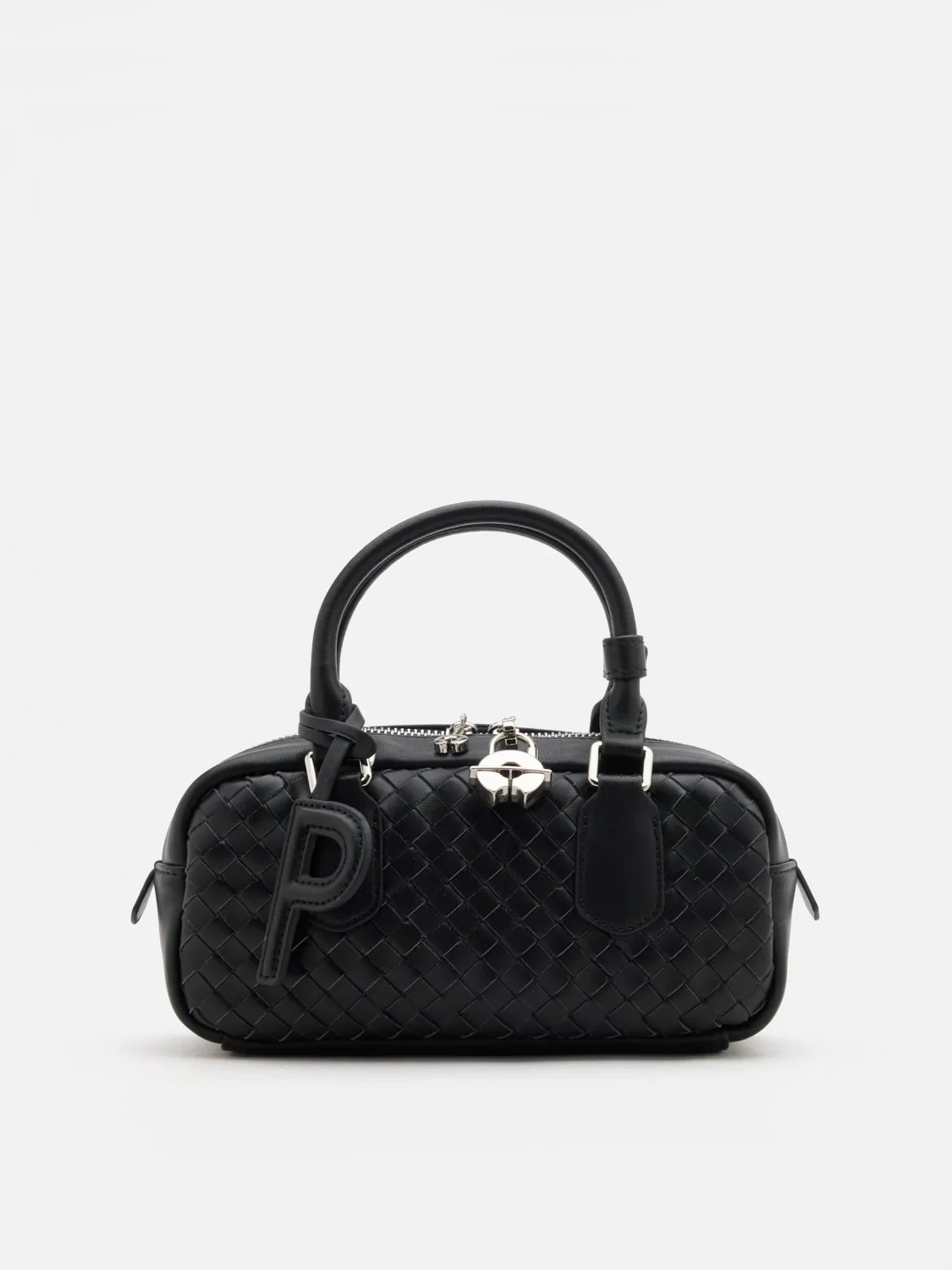 Fiorella Woven Leather Bag - Image 8