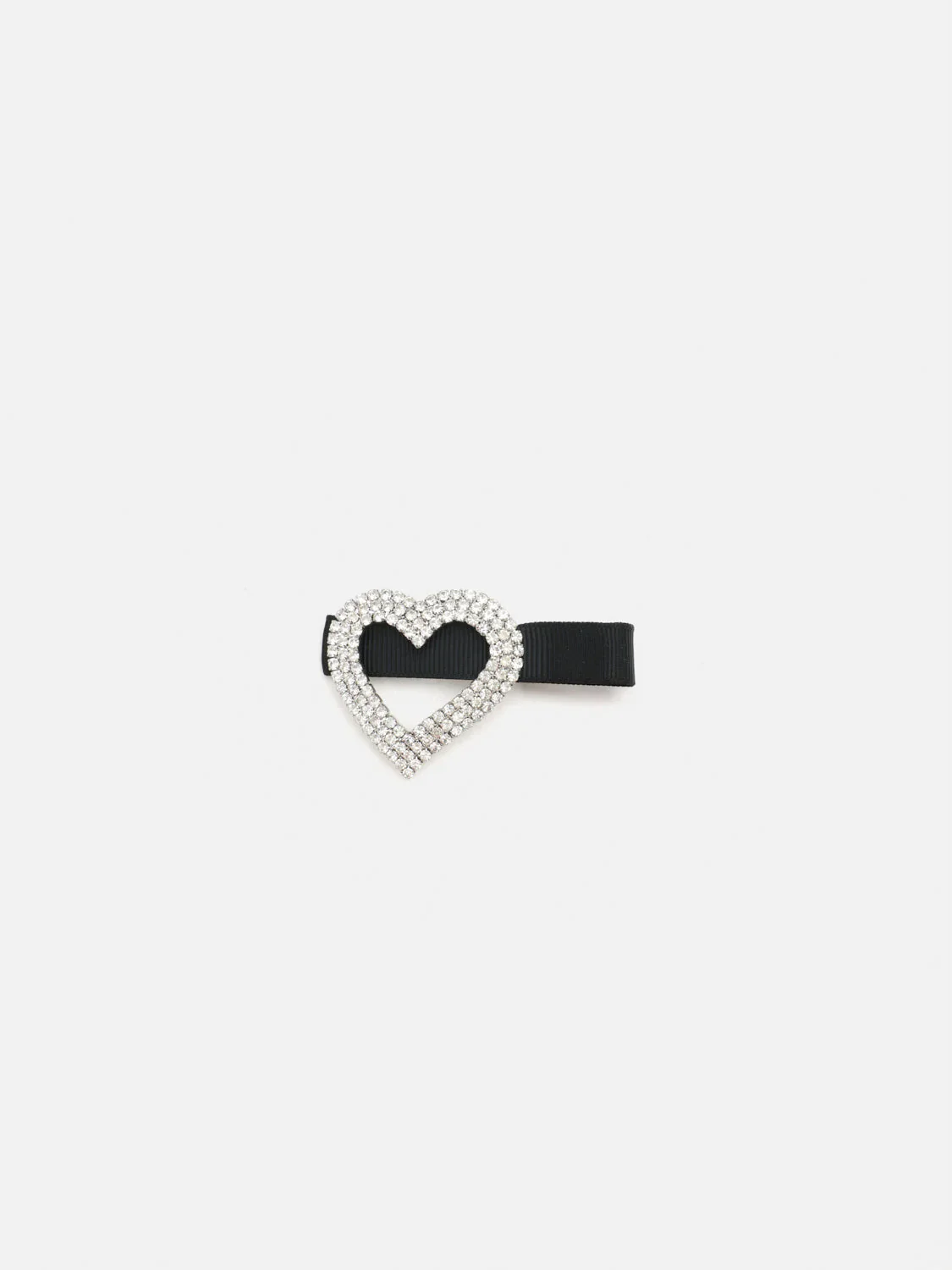 Brooke Diamante Heart Hair Clip