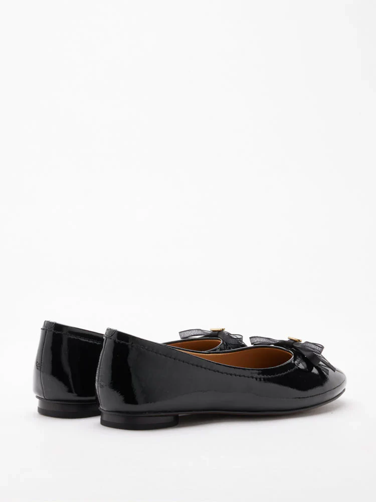 Pia Patent Accented Bow Flats - Image 15