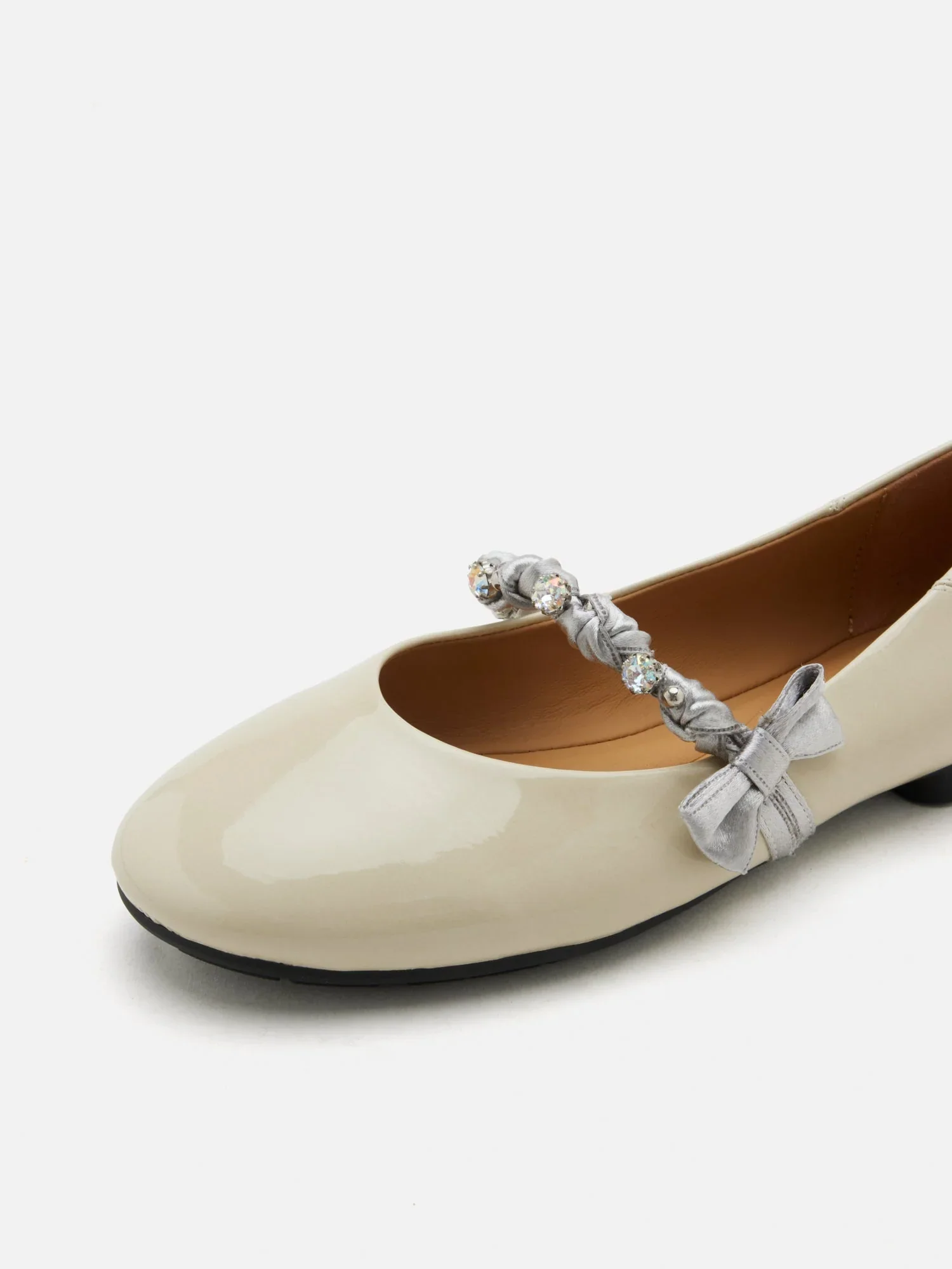 Guillame Braided Strap Patent Mary Janes - Image 10