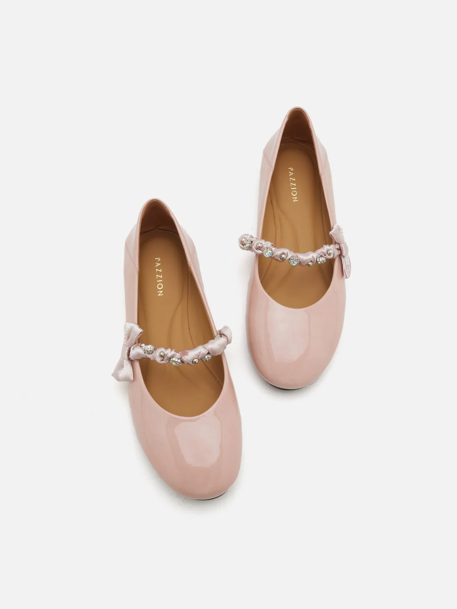 Guillame Braided Strap Patent Mary Janes - Image 6