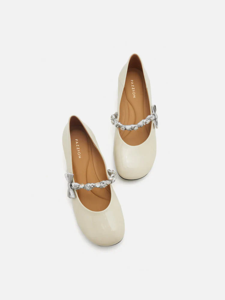Ellettra Braided Strap MaryJane Heels - Image 6