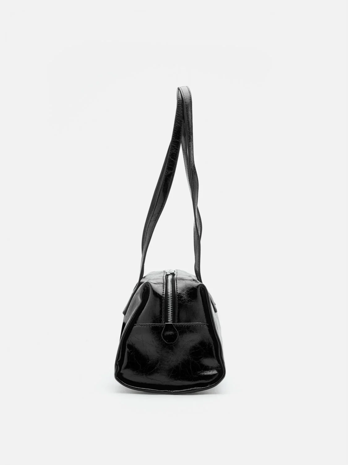 Louella Crinkled Elongated Handle Bag - Image 8