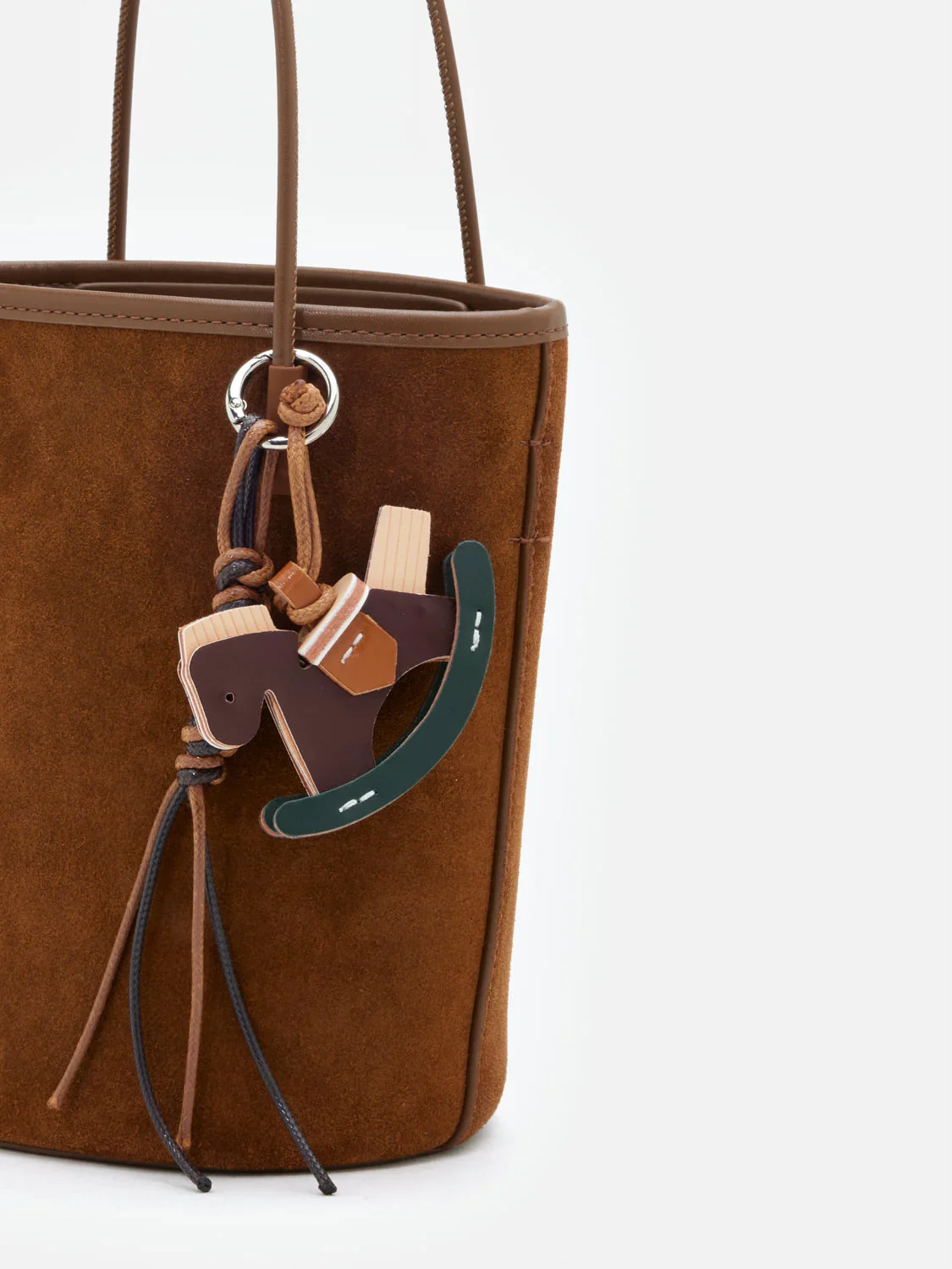 Stormy H Garden Suede Bucket Bag - Image 3