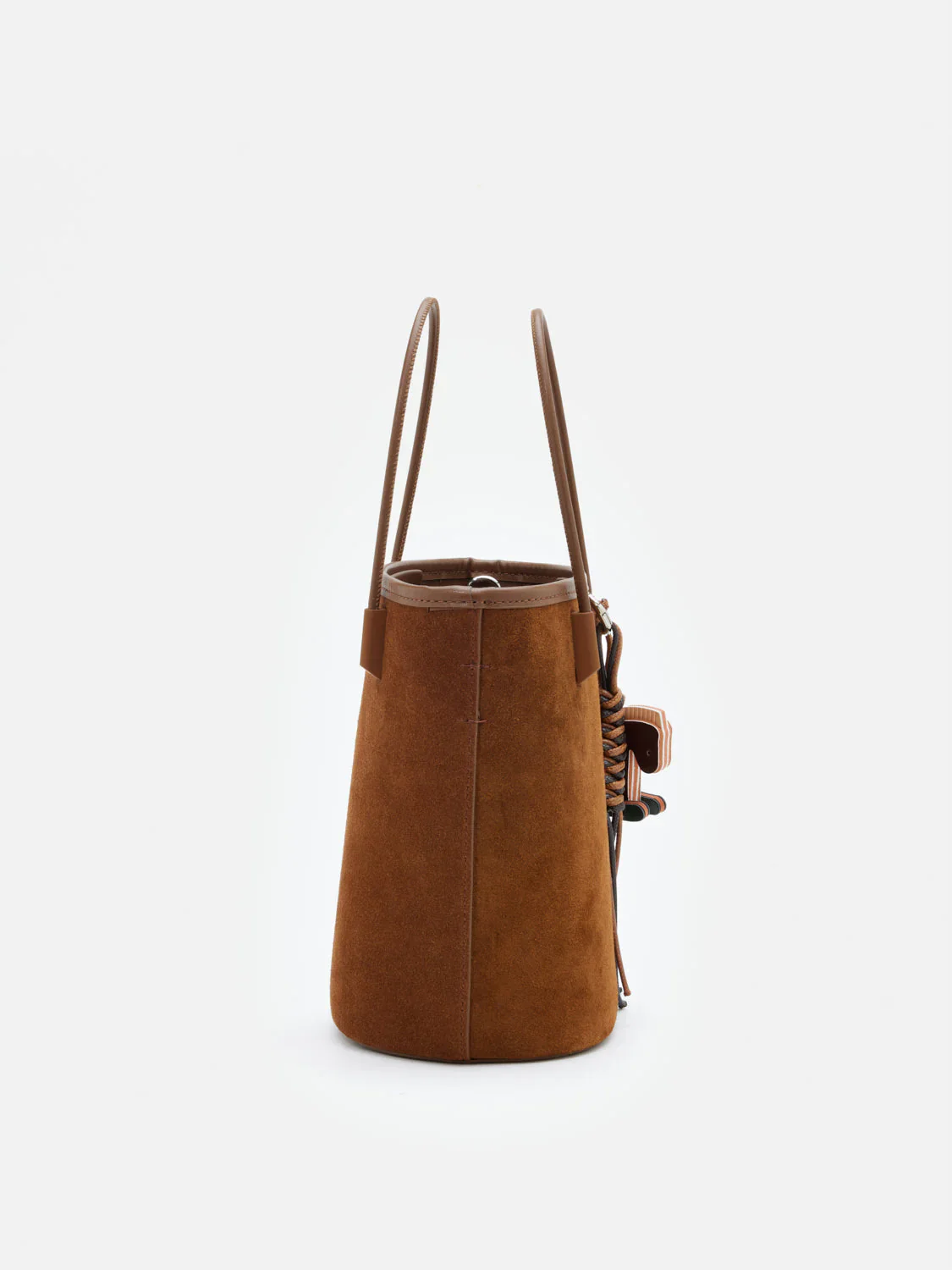 Stormy H Garden Suede Bucket Bag - Image 5