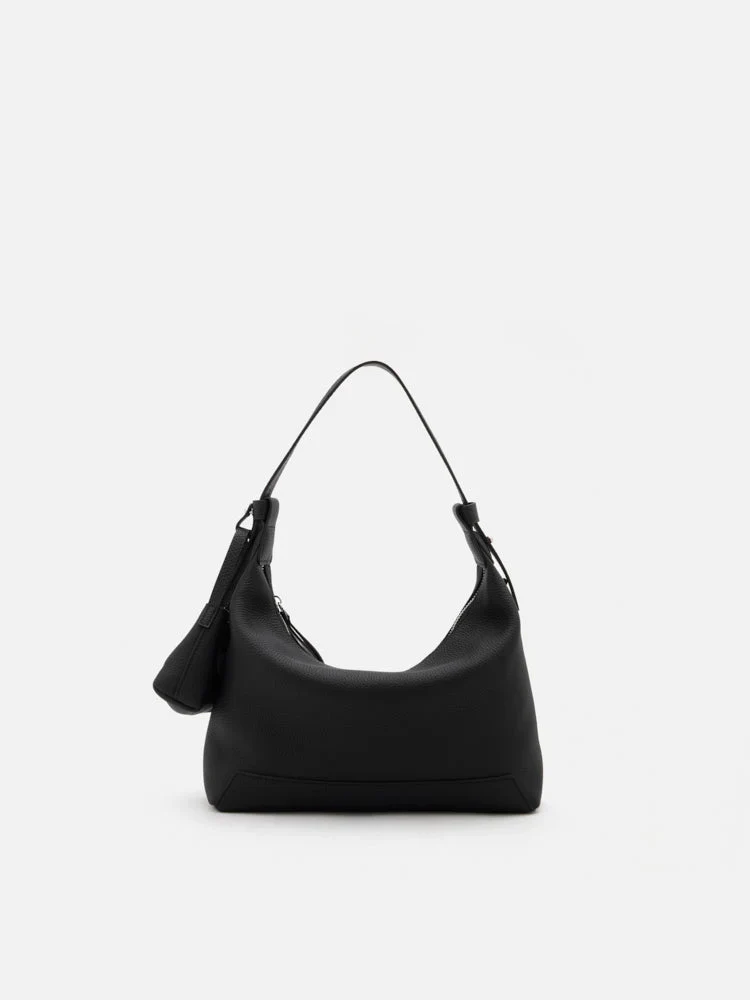 Giovanna Slouchy Leather Shoulder Bag - Image 12