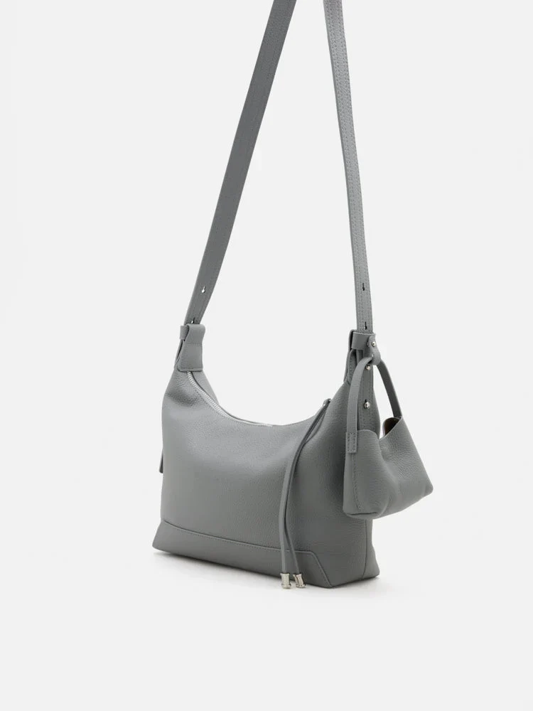 Giovanna Slouchy Leather Shoulder Bag - Image 3