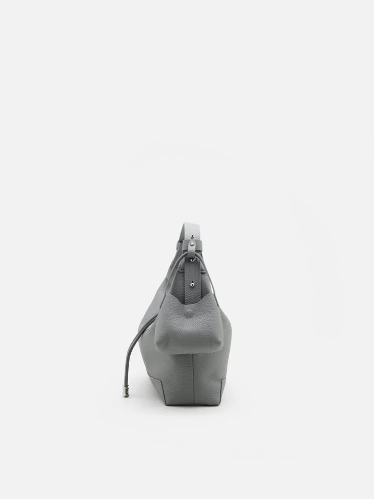 Giovanna Slouchy Leather Shoulder Bag - Image 4