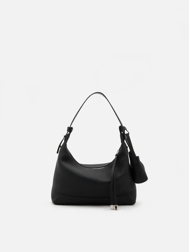 Giovanna Slouchy Leather Shoulder Bag - Image 7